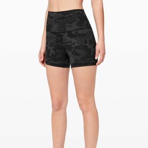 Lululemon Align Shorts Incognito Camo Multi Grey